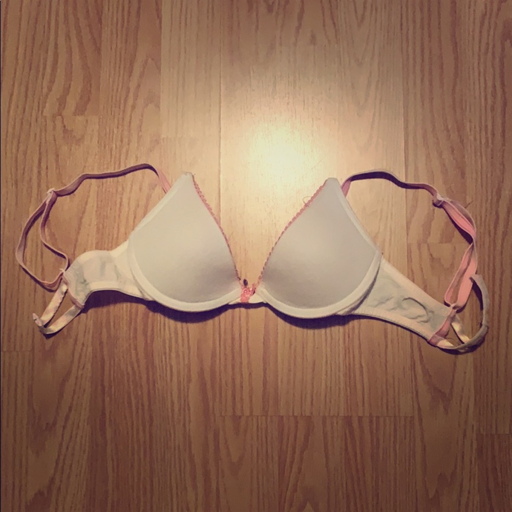 White pink bra 32B